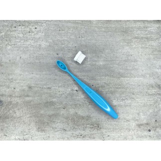 Brosse à dents rechargeable en bio plastique pour enfant | Flow - La savonnerie