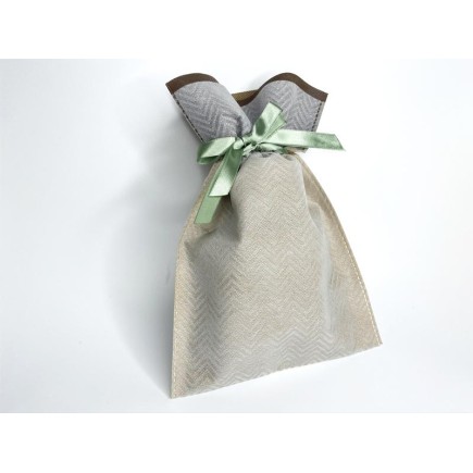 pochette cadeau ruban satin | Flow - La savonnerie