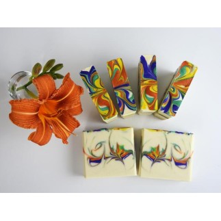 savon saponifié à froid surgras Tropical