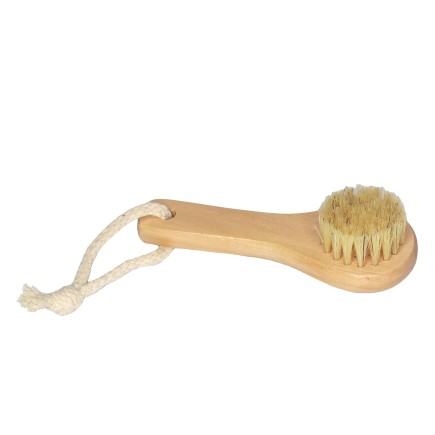 Brosse visage, soies naturelles