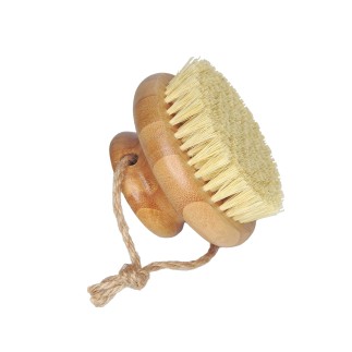Brosse de massage en bambou