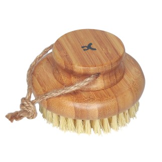 Brosse de massage en bambou