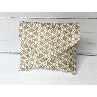 Pochette à savon - or