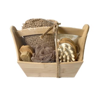 Set spa en bambou // Flow La savonnerie