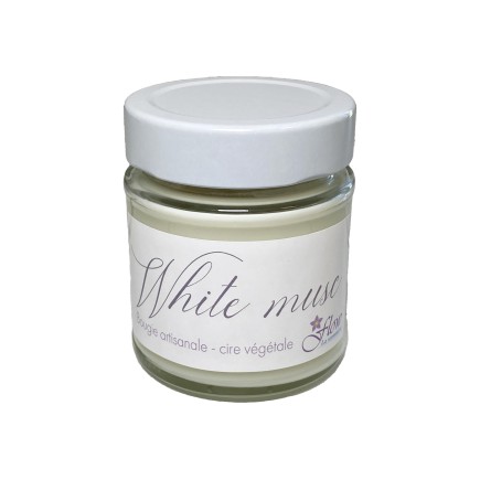 Bougie végétale artisanale - parfum de Grasse // Flow La savonnerie