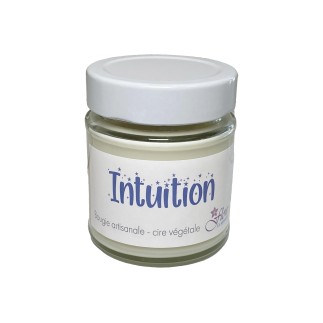 Bougie végétale artisanale "Intuition" Parfum de Grasse