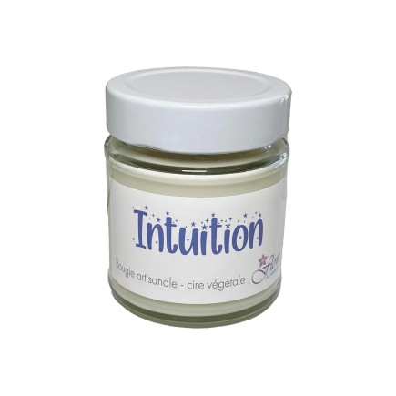 Bougie végétale artisanale "Intuition" Parfum de Grasse