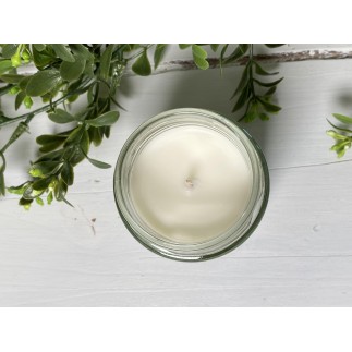Bougie "Nuage de coton"  artisanale végétale - Parfum de Grasse