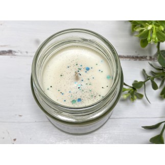 Bougie artisanale "Pluie d'étoiles" végétale  - Parfum de Grasse