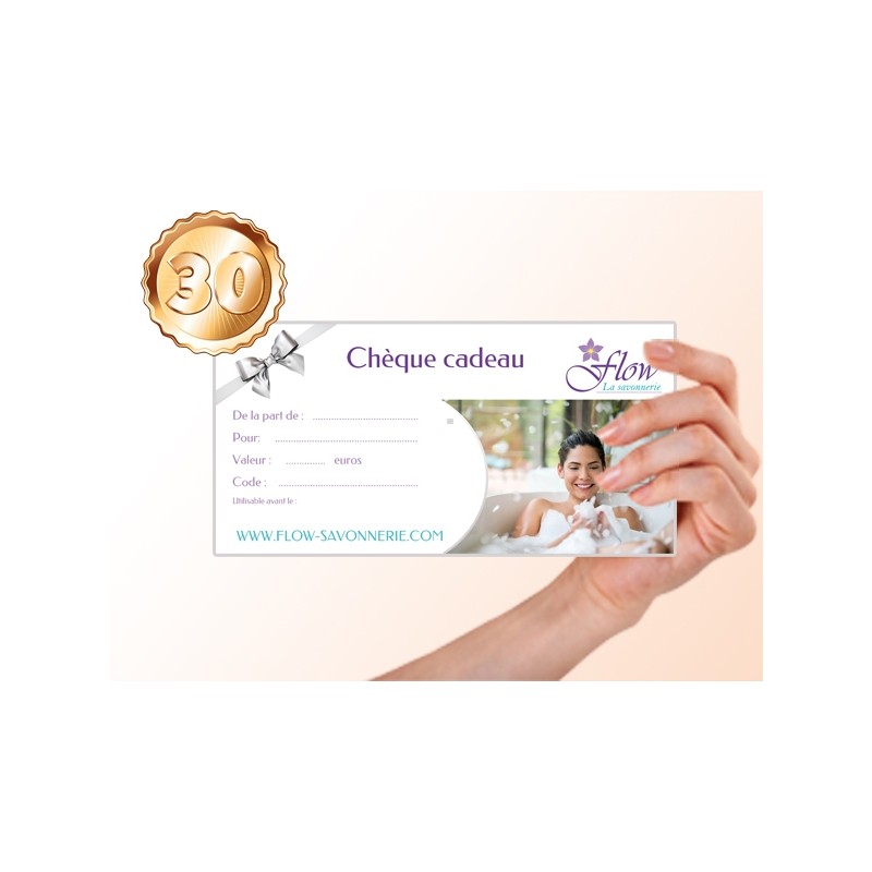Chèque Cadeau 30 euros Chèque Cadeau 30 euros