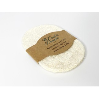 Porte savon en luffa